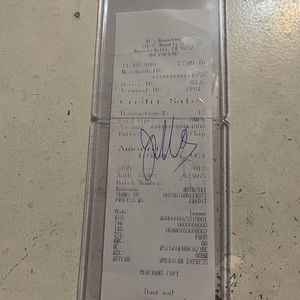 Joan Collins autograph